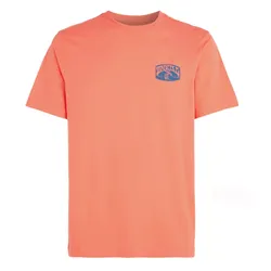 Áo Thun Nam O'Neill Beach Graphic 2850215-12517 Màu Hồng Cam Size XS