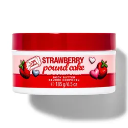 Bơ Dưỡng Thể Bath & Body Works Whipped Body Butter Strawberry Pound Cake 185g