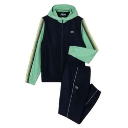 Bộ Thể Thao Nam Lacoste Trainingspak WH5200 Màu Xanh Green Size XS