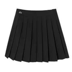 Chân Váy Nữ Lacoste Women's Mid Length Pleated Skirt JF408E 54N 031 Màu Đen Size 34