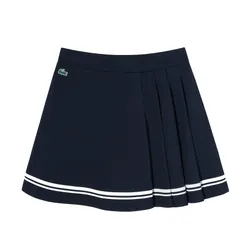 Chân Váy&nbsp;Nữ Lacoste Women's Sport Color Tipping Mini Skirt JF220E 53N 166 Màu Xanh Navy Size 34