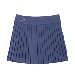 Chân Váy&nbsp;Nữ Lacoste Women's Ultra Dry Lined Tennis Skirt JF8594 51 HIG Màu Tím Xanh Size 34