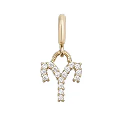 Charm Đồng Hồ Daniel Wellington Zodiac 12 Zodiac Sign Watch Charm Gold Aries Màu Vàng Gold