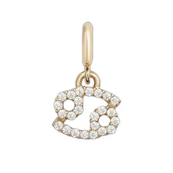 Charm Đồng Hồ Daniel Wellington Zodiac 12 Zodiac Sign Watch Charm Gold Cancer Màu Vàng Gold