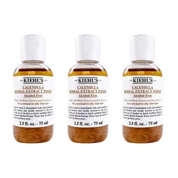 Combo 3 Chai Nước Hoa Hồng Kiehl's Calendula Herbal Extract Toner Alcohol Free 75ml x 3