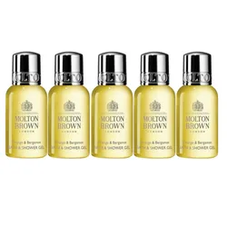 Combo 5 Chai Sữa Tắm Molton Brown Orange & Bergamot Bath & Shower Gel 30ml  x 5