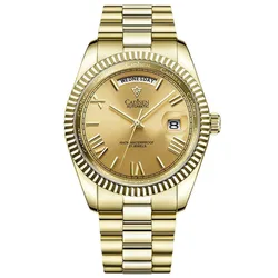 Đồng Hồ Nam Cadisen C8185G-T7 Màu Vàng Gold