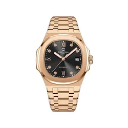 Đồng Hồ Nam Carniva 8160G-VH-D Màu Đen - Vàng Hồng