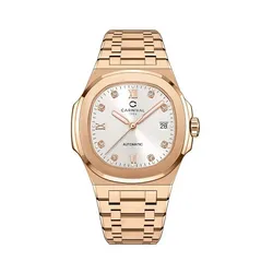 Đồng Hồ Nam Carniva 8160G-VH-T Màu Vàng Hồng