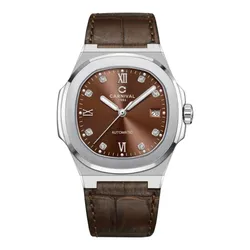 Đồng Hồ Nam Carnival 8160G-VT-DD-N Màu Nâu Bạc