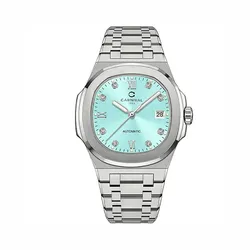 Đồng Hồ Nam Carniva 8160G-VT-XT Màu Xanh Bạc