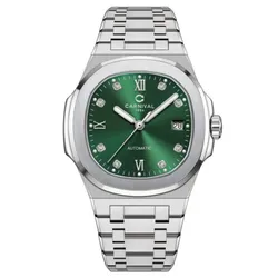 Đồng Hồ Nam Carniva 8160G-VT-XL Màu Xanh Bạc