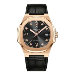 Đồng Hồ Nam Carnival 8160G-VH-DD-D Màu Đen - Vàng Hồng