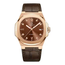 Đồng Hồ Nam Carnival 8160G-VH-DD-N Màu Nâu - Vàng Hồng