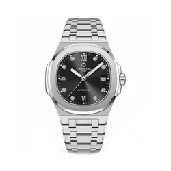 Đồng Hồ Nam Carnival 8160G-VT-D Màu Đen Bạc