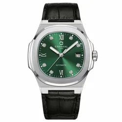 Đồng Hồ Nam Carnival 8160G-VT-DD-XL Màu Xanh Green