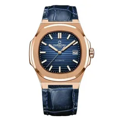 Đồng Hồ Nam Carnival Automatic 8108G1-VH-DD-X Màu Xanh