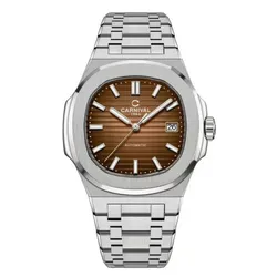 Đồng Hồ Nam Carnival Automatic 8108G1-VT-N Màu Bạc/Nâu