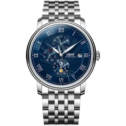 Đồng Hồ Nam Lobinni LB11023G-T5 Màu Bạc