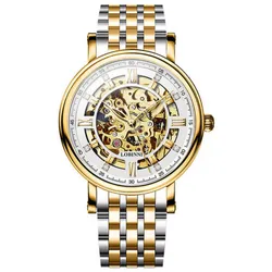 Đồng Hồ Nam Lobinni LB9010G-T1 Màu Vàng Bạc