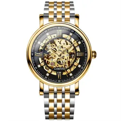 Đồng Hồ Nam Lobinni LB9010G-T2 Màu Vàng Bạc