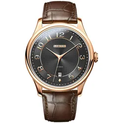 Đồng Hồ Nam Lobinni LB9230G-D3 Màu Nâu Vàng