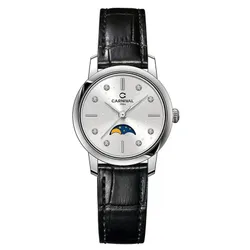 Đồng Hồ Nữ Carnival Quartz 8193L-VT-DD-T (8193L)&nbsp;Màu Đen - Bạc