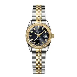 Đồng Hồ Nữ Carnival Quartz Watch 8131L2-CV-D Màu Demi Mặt Đen