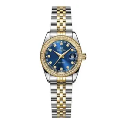 Đồng Hồ Nữ Carnival Quartz Watch 8131L2-CV-X Màu Demi Mặt Xanh