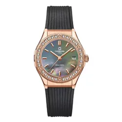 Đồng Hồ Nữ Carnival Quartz Watch 8168L2-VH-DCS-DK Màu Đen