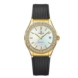 Đồng Hồ Nữ Carnival Quartz Watch 8168L2-VV-DCS-TK Màu Đen/Trắng