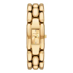 Đồng Hồ Nữ Michael Kors MK Mini Hally Pavé Gold Tone Watch MK4921 Màu Vàng Gold