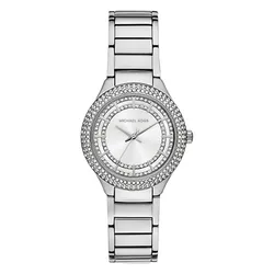 Đồng Hồ Nữ Michael Kors MK Mini Sylvia Pavé Silver Tone Watch MK4943 Màu Bạc
