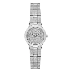 Đồng Hồ Nữ Michael Kors MK Petite Billie Frosted Silver Tone Watch MK7555 Màu Bạc