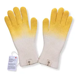 Găng Tay Unisex Lululemon Sunshine Yellow Gradient Màu Trắng Vàng