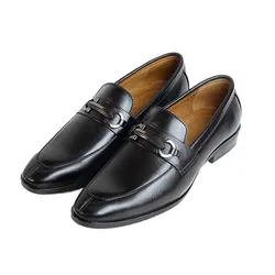 Giày Lười Nam Clarks Penny Loafers Màu Đen Size 40
