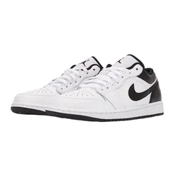 Giày Thể Thao Nike Air Jordan 1 Low 'Reverse Panda' 553558-132 / 553560-132 Màu Trắng Size 35.5