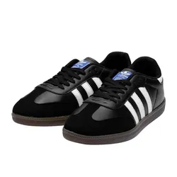 Giày Thể Thao Unisex Adidas Samba OG Cloud Black/ Core White / Gum Màu Đen Size 39.5
