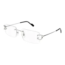 Gọng Kính Nam Cartier CT0488O 002 Màu Bạc
