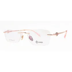 Gọng Kính Nữ Ancci AC53106 C3 Màu Hồng Vàng
