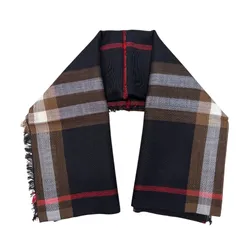 Khăn Quàng Cổ Burberry Scarf Màu Đen/Nâu