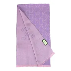 Khăn Quàng Cổ Gucci Scarf Shawl Stole Màu Tím