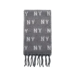 Khăn Quàng Cổ MLB New York Yankees 3AMFM0156-50MGD Màu Xám