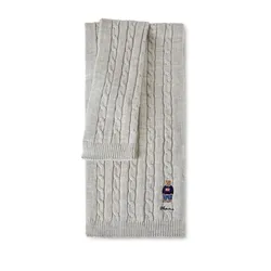 Khăn Quàng Cổ WHOAU Big Steve Cable Muffler WHAMF4T21A Màu Xám