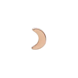 Khuyên Tai Nữ Daniel Wellington Moon Stud Màu Vàng Hồng