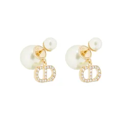 Khuyên Tai Nữ Dior Tribales Earrings E3366WOMCY_D03S Màu Vàng Gold
