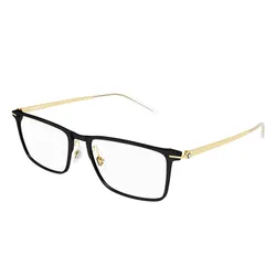 Kính Mắt Cận Nam Montblanc MB0285OA-003 Màu Đen Vàng