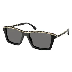 Kính Mát Chanel CH5548Q C622T8 Glasses Sunglasses Màu Đen Xám