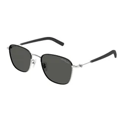 Kính Mát Nam Montblanc Sunglasses MB0392SA 002 Màu Xám/Đen