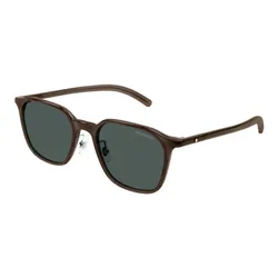 Kính Mát Nam Montblanc Sunglasses MB0420SK 003 Màu Xanh/Nâu